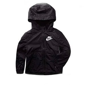 Nike NSW Fleece Lined Water Repellent Jacket - Black - Large (7)